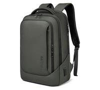 Laptop Backpack for Men,17.3 Inch Large Laptop Rucksack Bag with Charging Port,Lightweight Computer Work Bag,Anti Theft Business Backpack,Water-Resistant Casual Daypack for Travel Office College,Green