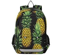 Laptop Backpack for Teens Women Men Travel Lightweight Durable Daypack Pineapple Fruit