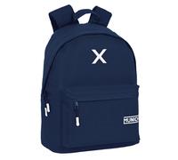 SAFTA Munich - Youth Laptop Backpack 14.1 Inches, Ideal for Youth of Different Ages, Comfortable and Versatile, Quality and Strength, 31 x 16 x 41 cm, Navy Blue, Navy, Estándar, Casual