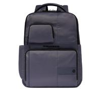 Laptop Backpack Piquadro Wollem Blue Designer iPad Business Bag