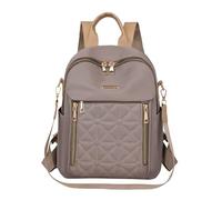 Laptop Backpack Stylish Daypack, Water-repellent Nylon School Backpack Backpack for Travel/Business/Women/Girls-Black
