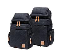 laptop backpack womens mens travel hiking for school ladies 15.6 inch men large waterproof carry on women 30l with wheels bag bags shoulder canvas Large capacity outdoor (Large,black)