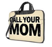 Laptop Backpacks Reach Out: Call Your Mom Today! Laptop Bag Carry On Backpack Tote Bag For Women(29x38cm)