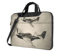 Laptop Bag 13 inch Shockproof Protective Cover World War 2 Aircraft Airplane Laptop Sleeve Case Computer Carrying Bag