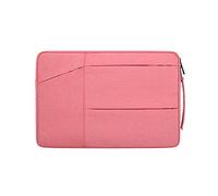 Laptop Bag 14.1-15.4 Inch, Waterproof Laptop Case with Multiple Pockets, Portable Briefcase Handbag for Women&Men, Lightweight Computer Cover Bag,Pink