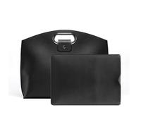 laptop bag+14 inch inner liner 2-piece set suitable for tablet storage/business/leisure (classic black)