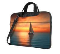Laptop Bag 14 inch Shockproof Protective Cover Sunset Beach Laptop Sleeve Case Computer Carrying Bag