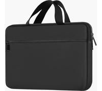 Laptop Bag 15.6 Inch, Durable Briefcase Handbag Protective Computer Case with Front Pocket, Water Resistant Carrying Laptop Sleeve Compatible with HP, Dell, Lenovo, Asus, Black