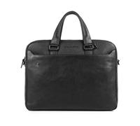 Laptop Bag 15,6" with iPad Pro 12.9 Compartment, male, Piquadro, Laptop Bags & Cases, Black, ONE SIZE, Bags ONE SIZE