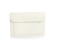 BagBase Felt Laptop/Document Slip BG726 – Fits up to 15.6" , Holds A4, Polyester Felt – Soft White