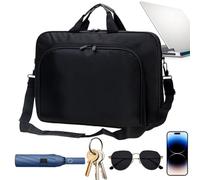 Laptop Bag - Business Daypack for Work | Large Capacity Shoulder Bag for Laptop Computer Charger Tablet File, Waterproof Student Daypack
