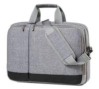 Laptop Bag, ChaseChic Business Briefcase 15.6" Laptop Sleeve Carrying Case with Luggage Strap, Waterproof Computer Messenger Shoulder Bag for Men Women (Grey)