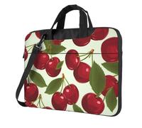 Laptop Bag Cherry Fruit Messenger Shoulder Bag Shockproof Laptop Case Computer Carrying Cover Briefcase 13 inch