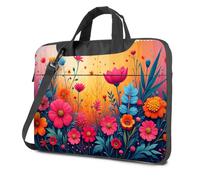 Laptop Bag Colorful Garden: A Floral Paradise Laptop Bag 16 Inch Laptop Case Laptop Case 16 Inch(29x40cm)