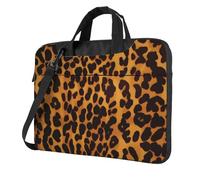 Laptop Bag Cool Cheetah Leopard Messenger Shoulder Bag Shockproof Laptop Case Computer Carrying Cover Briefcase 15.6 inch