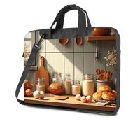 Laptop Bag Cozy Kitchen With Fresh Baked Goods And Ingredients Laptop Bag 16 Inch Laptop Case Laptop Case 16 Inch(29x40cm)