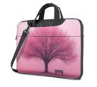 Laptop Bag For Women Lonely Bench Under The Pink Tree Laptop Bag Laptop Backpack Laptop Backpack Women(29x40cm)