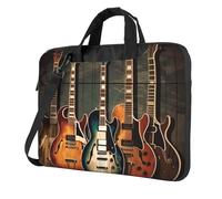 Laptop Bag for Women Men guitars art Print Laptop Shoulder Bag Laptop Briefcase Laptop Carrying Case