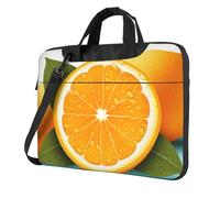 Laptop Bag Fresh Orange Fruit Messenger Shoulder Bag Shockproof Laptop Case Computer Carrying Cover Briefcase 13 inch