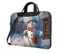 Laptop Bag Laptop Carrying Case Hardworking Snowman Messenger Shoulder Bag with Shoulder Strap Computer Bag 13 inch