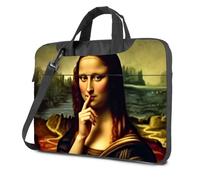 Laptop Bag Leonardo Da Vinci'S Mona Lisa: A Mysterious Smile Laptop Bag 16 Inch Laptop Case Laptop Case 16 Inch(26x36cm)