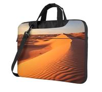 Laptop Bag Sand Dunes in The Sahara Desert Messenger Shoulder Bag Shockproof Laptop Case Computer Carrying Cover Briefcase 13 inch