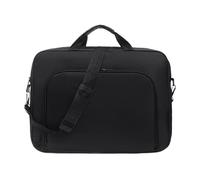 Laptop Bag, Shoulder Travel Bag, College Computer Case, Waterproof Nylon Build, Double Carry Handles, Work School Business Use, 15.75 x 11.42 x 2.17 Inches, Black, 1 Piece, Multicolored, Se référer à