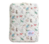 Laptop Bag Tablet Covers Bag Cartoon Pattern 11inch/13/15inch Sleeve Quilted Padded Notebook Shockproof Clutches Carryin