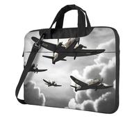 Laptop Bag World War Messenger Shoulder Bag Shockproof Laptop Case Computer Carrying Cover Briefcase 13 inch