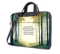 Laptop Bag You Can'T Change The Past, But Can The Future Laptop Bag Computer Backpack For Men Laptop Sleeve(29x38cm)