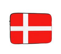 Laptop bags Water-Resistant Laptop Sleeve Denmark Danish Flag - Slim & Portable Shockproof Protective Cover For 10, 12, 13, 15, 17 Inch(15 inch)