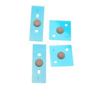 Laptop Bottom Case Rubber Feet Non Slip Round Dot Laptop Foot Pads Replacement for 3 4 5 (Rose Gold)