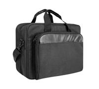 Laptop Briefcase - Polyester 16.14×12.2×7.08 In | Laptop Bag, Printer Mobile, Organizational Layer, Brief Case With Shoulder Strap | Travel Business Office