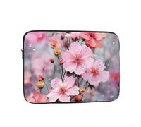 Laptop Case 10 inch Laptop Sleeve Shockproof Computer Sleeve Bag Beautiful Flower Computer Case Carrying Cover