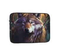 Laptop Case 10 inch Laptop Sleeve Shockproof Computer Sleeve Bag Wolves and Dream Catchers Computer Case Carrying Cover