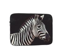 Laptop Case 12 inch Laptop Sleeve Shockproof Computer Sleeve Bag Animal Zebra Computer Case Carrying Cover