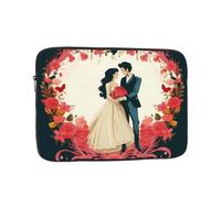 Laptop Case 12 inch Laptop Sleeve Shockproof Computer Sleeve Bag Just Married Computer Case Carrying Cover