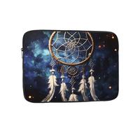 Laptop Case 12 inch Laptop Sleeve Shockproof Computer Sleeve Bag White Fantasy Dream Catcher Computer Case Carrying Cover