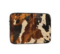 Laptop Case 13 inch Laptop Sleeve Shockproof Computer Sleeve Bag Abstract Cow Skin Computer Case Carrying Cover