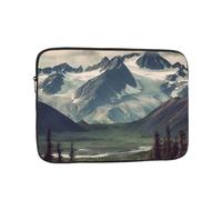 Laptop Case 13 inch Laptop Sleeve Shockproof Computer Sleeve Bag Alaska Mountains Computer Case Carrying Cover