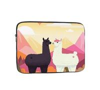 Laptop Case 13 inch Laptop Sleeve Shockproof Computer Sleeve Bag Alpacas in Love in The Mountains Computer Case Carrying Cover