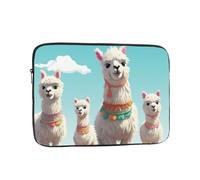 Laptop Case 13 inch Laptop Sleeve Shockproof Computer Sleeve Bag Cute Llama Computer Case Carrying Cover
