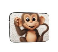 Laptop Case 13 inch Laptop Sleeve Shockproof Computer Sleeve Bag Cute Monkey Computer Case Carrying Cover