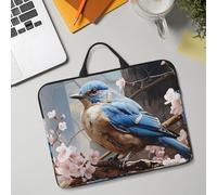Laptop Case 14 inch Shockproof Laptop Sleeve Eastern Bluebird Carrying Case Computer Sleeve Bag for Men Women