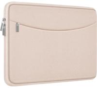 Laptop Case 15.6 inch, Shockproof Protective Laptop Cover Briefcase Carrying Computer Bag with Accessory Pocket, Portable Laptop Sleeve Compatible with MacBook, HP, Dell, Lenovo, Asus, Pink