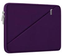 Laptop Case 15.6 inch, Traveling Carrying Computer Bag with Zippered Pocket, Shockproof Protective Laptop Sleeve Compatible for Apple Notebook, HP, Dell, Acer, Asus, Lenovo, Purple