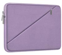Laptop Case 15.6 inch, Traveling Carrying Computer Bag with Zippered Pocket, Shockproof Protective Laptop Sleeve Compatible for Apple Notebook, HP, Dell, Acer, Asus, Lenovo, Light Purple