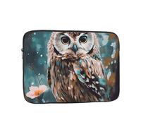 Laptop Case 15 inch Laptop Sleeve Shockproof Computer Sleeve Bag Animal Cute Owl Computer Case Carrying Cover