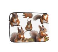 Laptop Case 15 inch Laptop Sleeve Shockproof Computer Sleeve Bag Cute Squirrels Computer Case Carrying Cover