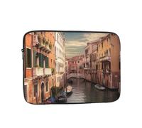 Laptop Case 17 inch Laptop Sleeve Shockproof Computer Sleeve Bag Beautiful Venice Canal View Computer Case Carrying Cover